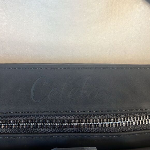 Celela Vegan Leather Cross Body Bag with Adjustable Strap ~ Classic Design - Picture 5 of 11